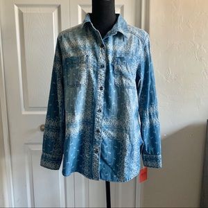 Mossimo Button down Denim shirt